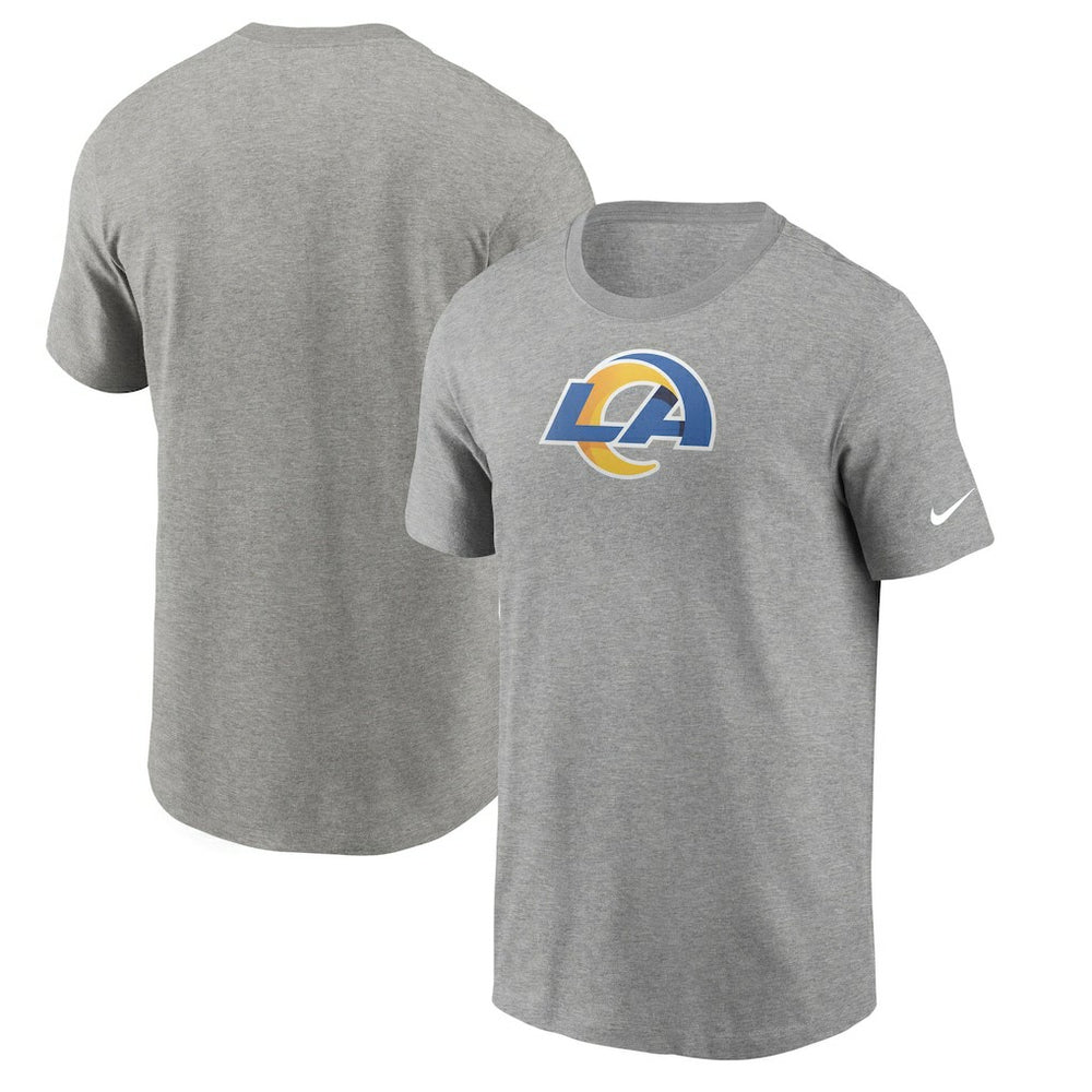 Los Angeles Rams Primetime Logo Essential T-Shirt Heather Gray
