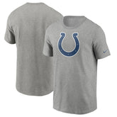 Indianapolis Colts Primetime Logo Essential T-Shirt Heather Gray