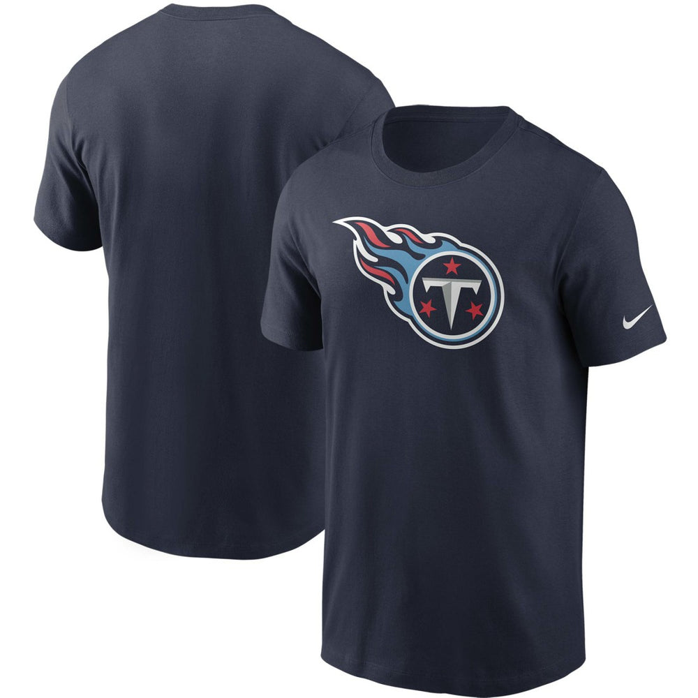Tennessee Titans Primetime Logo Essential T-Shirt Navy