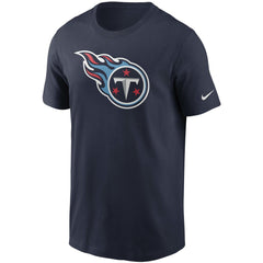 Tennessee Titans Primetime Logo Essential T-Shirt Navy