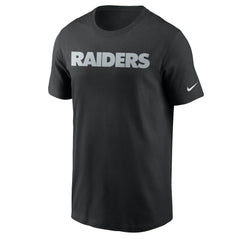 Las Vegas Raiders Team Wordmark T-Shirt Black