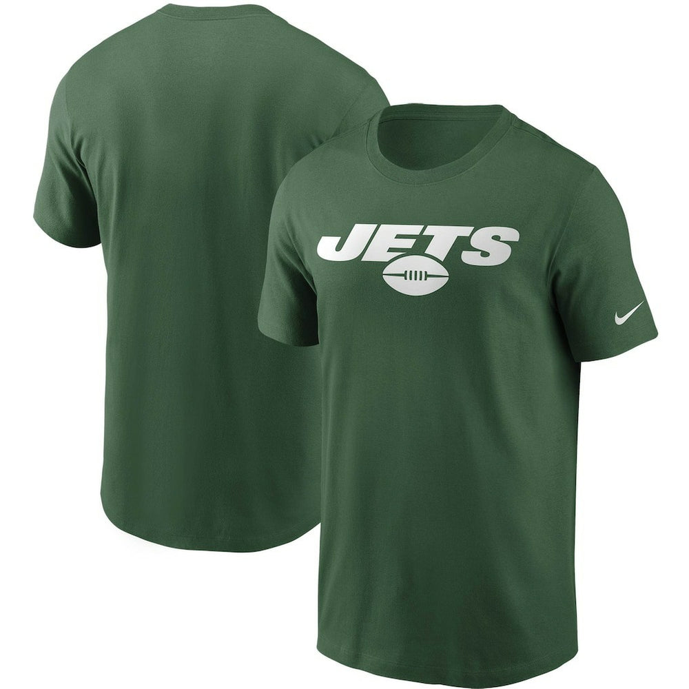 New York Jets Team Wordmark T-Shirt Green