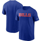 Buffalo Bills Team Wordmark T-Shirt Royal