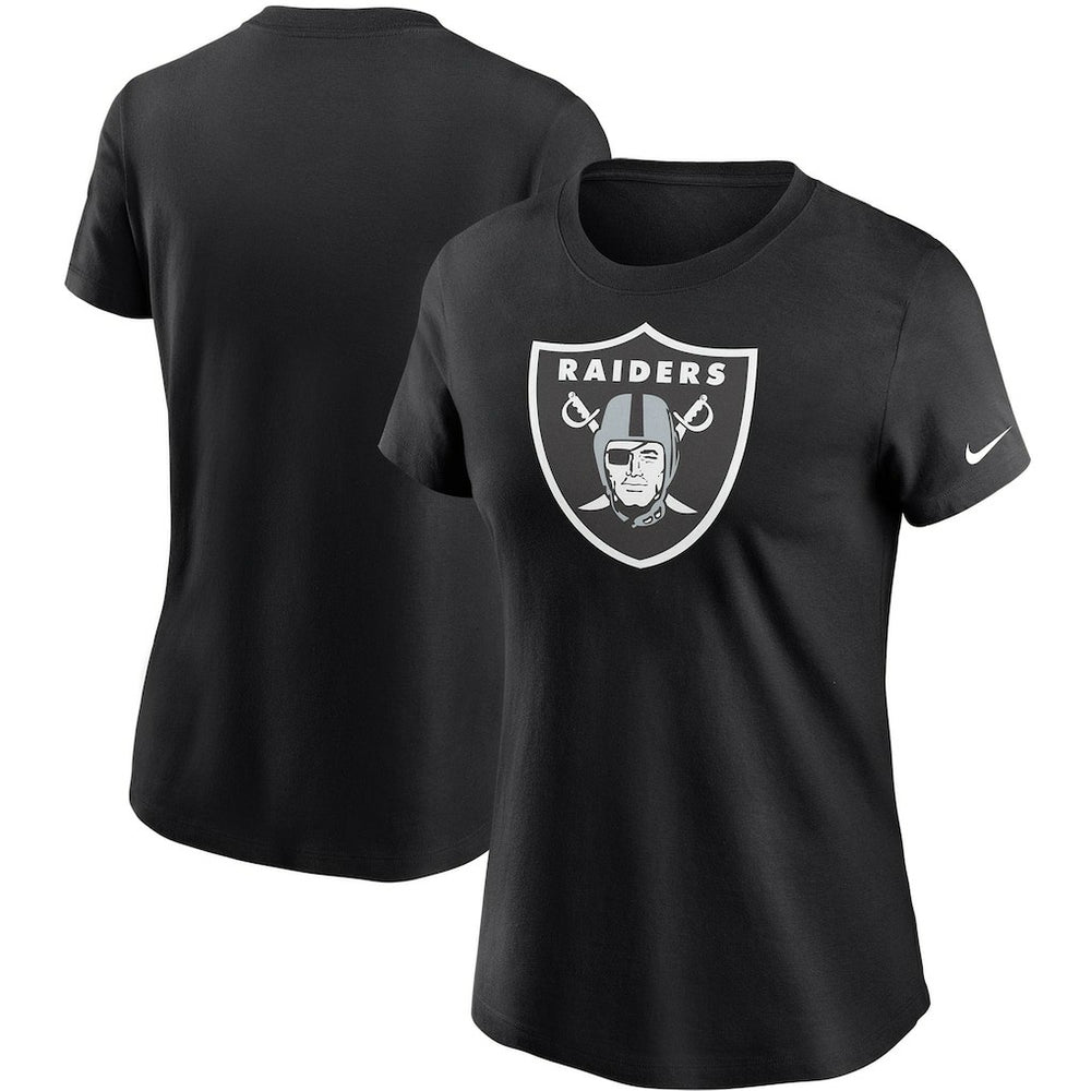 Las Vegas Raiders Women's Logo Essential T-Shirt Black