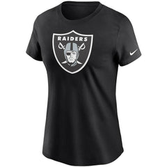 Las Vegas Raiders Women's Logo Essential T-Shirt Black