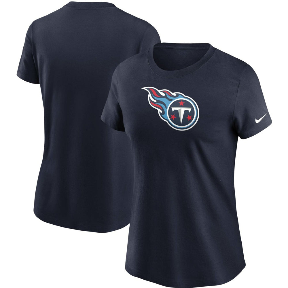 Tennessee Titans Women's Logo Essential T-Shirt Navy
