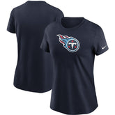 Tennessee Titans Women's Logo Essential T-Shirt Navy