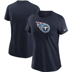 Tennessee Titans Women's Logo Essential T-Shirt Navy