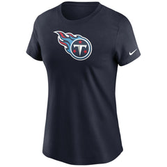 Tennessee Titans Women's Logo Essential T-Shirt Navy