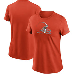Cleveland Browns Women's Logo Essential T-Shirt Orange