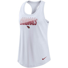 Arizona Cardinals Women's Light Impact Performance Racerback Tank Top White