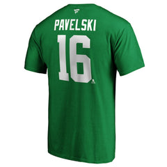 NHL Joe Pavelski Dallas Stars Fanatics Authentic Stack Player Name & Number T-Shirt - Kelly Green