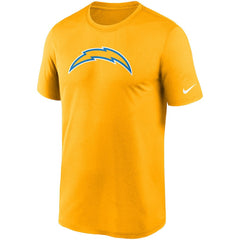 Los Angeles Chargers Logo Essential Legend Performance T-Shirt Gold