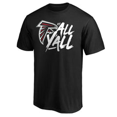 Atlanta Falcons Falcons vs. All Y'all T-Shirt Black