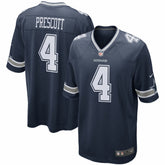 NFL Dak Prescott Dallas Cowboys Game Team Jersey - Navy