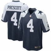 NFL Dak Prescott Dallas Cowboys Alternate Game Team Jersey - Navy