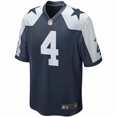 NFL Dak Prescott Dallas Cowboys Alternate Game Team Jersey - Navy