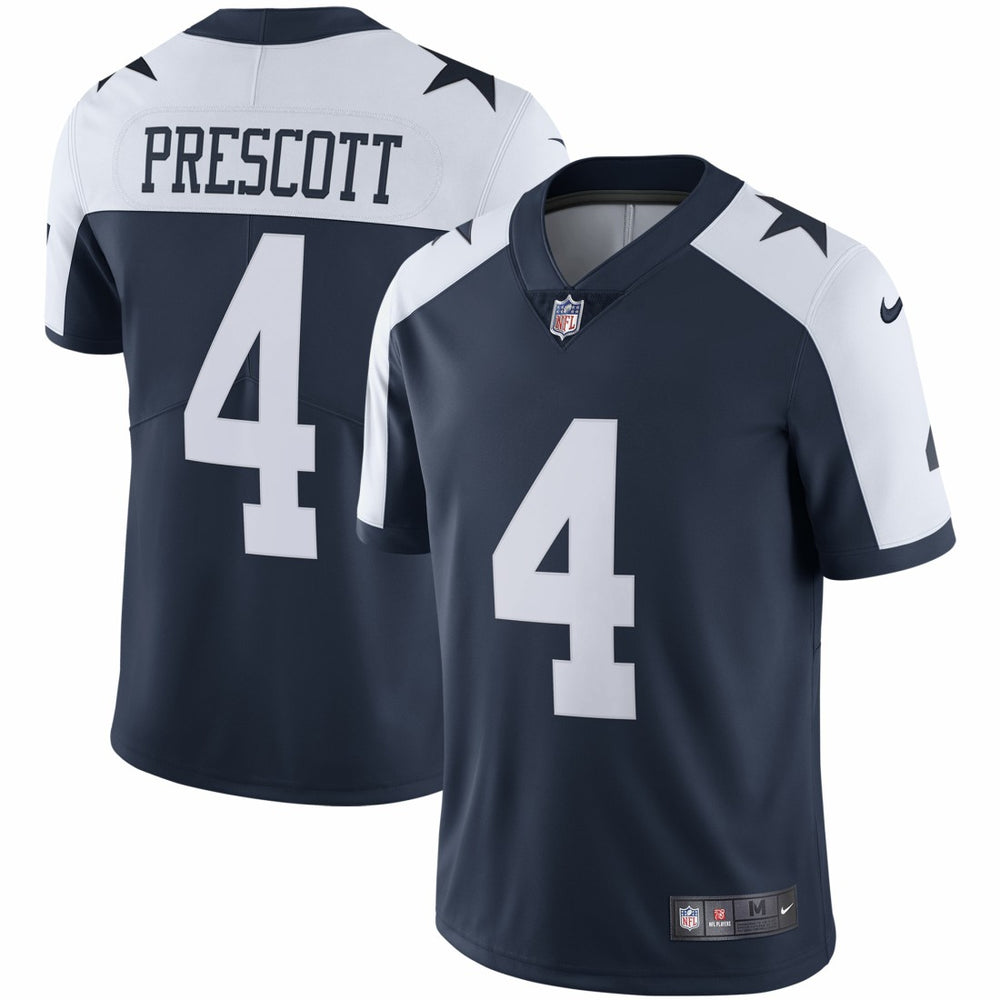 NFL Dak Prescott Dallas Cowboys Alternate Vapor Limited Jersey - Navy