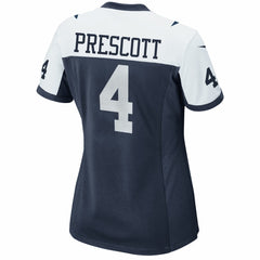 NFL Dak Prescott Dallas Cowboys Women's Alternate Game Team Jersey - Navy
