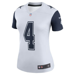 Dak Prescott Dallas Cowboys Women's Legend Player Performance Top White