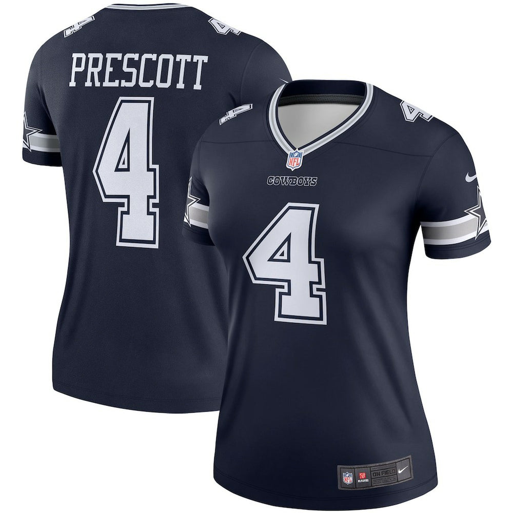 Dak Prescott Dallas Cowboys Women's Legend Player Performance Top Navy