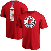 Kawhi Leonard LA Clippers Team Playmaker Name & Number T-Shirt Red