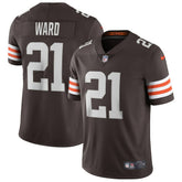 Denzel Ward Cleveland Browns Vapor Limited Jersey Brown