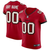 NFL Tampa Bay Buccaneers Vapor Elite Custom Jersey - Red