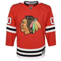 NHL Chicago Blackhawks Youth Premier Custom Jersey - Red