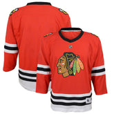 NHL Chicago Blackhawks Youth Replica Jersey - Red