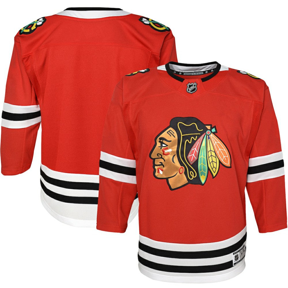 NHL Chicago Blackhawks Youth Premier Jersey - Red