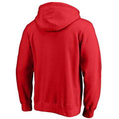 Washington Wizards Icon Primary Logo Fitted Pullover Hoodie Red