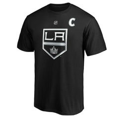 NHL Anze Kopitar Los Angeles Kings Fanatics Authentic Stack Player Name & Number T-Shirt - Black