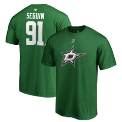 NHL Tyler Seguin Dallas Stars Fanatics Authentic Stack Player Name & Number T-Shirt - Kelly Green
