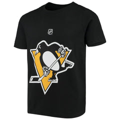 NHL Evgeni Malkin Pittsburgh Penguins Youth Player Name & Number T-Shirt - Black