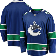 NHL Vancouver Canucks Fanatics Home Team Breakaway Jersey - Blue