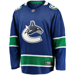 NHL Vancouver Canucks Fanatics Home Team Breakaway Jersey - Blue