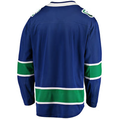 NHL Vancouver Canucks Fanatics Home Team Breakaway Jersey - Blue