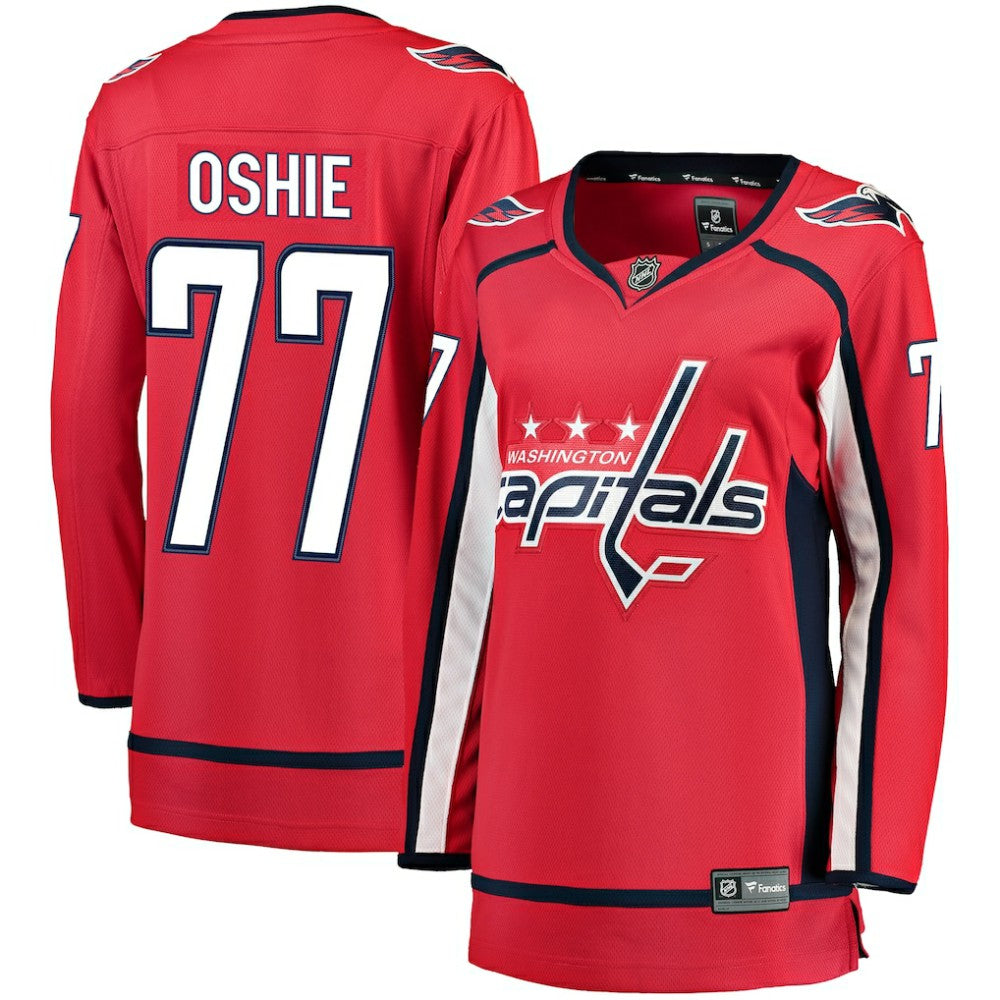NHL TJ Oshie Washington Capitals Fanatics Women's Breakaway Player Jersey - Red