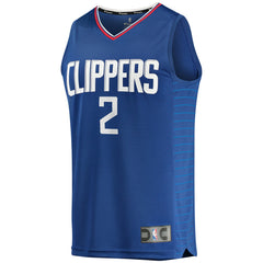 NBA Kawhi Leonard LA Clippers Fast Break Player Jersey - Icon Edition - Royal