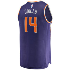 NBA Cheick Diallo Phoenix Suns Youth Fast Break Replica Player Jersey - Icon Edition - Purple