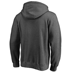 Arizona Cardinals Victory Arch Team Fitted Pullover Hoodie Heather Charcoal