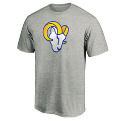 Los Angeles Rams Primary Logo T-Shirt Heather Gray