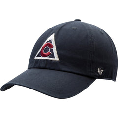 NHL Colorado Avalanche '47 Clean Up Alternate Logo Adjustable Hat - Navy
