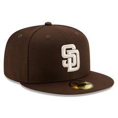 San Diego Padres New Era Alternate Authentic Collection On-Field 59FIFTY Fitted Hat - Brown Hats