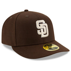 San Diego Padres New Era Alternate 2020 Authentic Collection On-Field Low Profile 59FIFTY Fitted Hat - Brown Hats