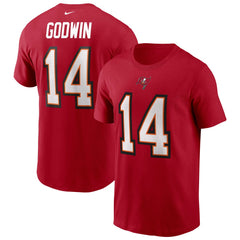 Chris Godwin Tampa Bay Buccaneers Name & Number T-Shirt Red