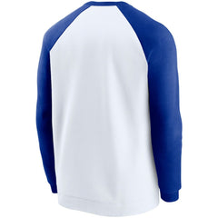 Dallas Cowboys Fan Gear Throwback Go Helmet Sweatshirt White/Royal
