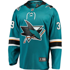 NHL Logan Couture San Jose Sharks Fanatics Breakaway Jersey - Teal