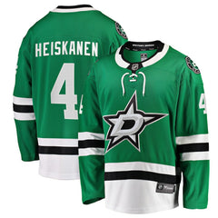 NHL Miro Heiskanen Dallas Stars Fanatics Team Color Breakaway Player Jersey - Kelly Green
